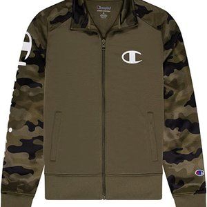 Champion Heritage Boys Full Zip Track Jacket Kids Clothes "Size S"